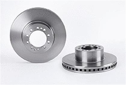 Bremsscheibe belüftet hinten
