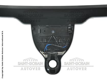 Frontscheibe grün Sensorvorb. Audi