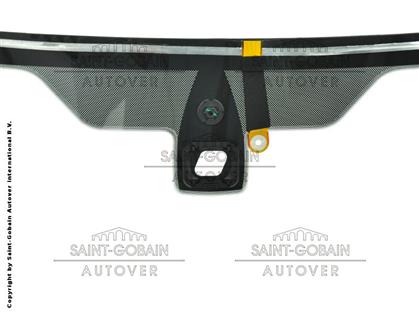 Frontscheibe grün mit Sensor beheizt