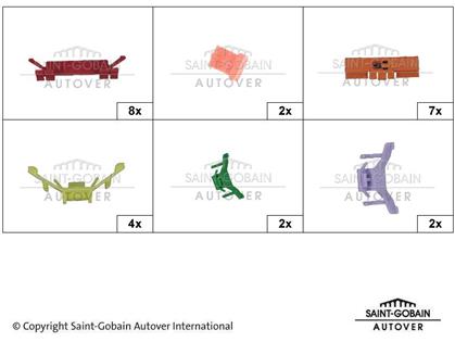 Clip Windschutzscheibe