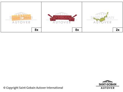 Clip Windschutzscheibe