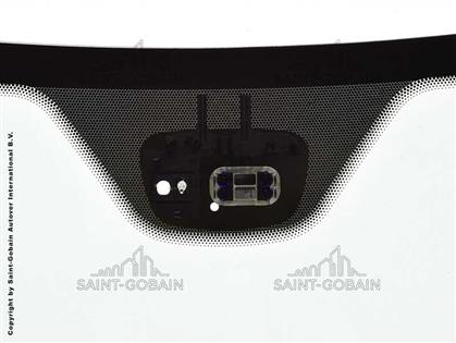Frontscheibe blau mit Sensor Mercedes