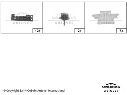 Clip Windschutzscheibe