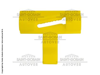 Halteclip, Scheibeneinbau