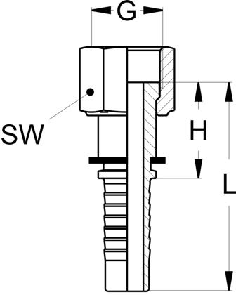 ORFS 1-14 DN 12 Dichtkn.