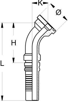 SFS-S 45Ø 6000 PSI 1 1/4" DN 3