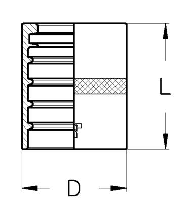 Fassung 1TE/R7/R8/R18/DN 16