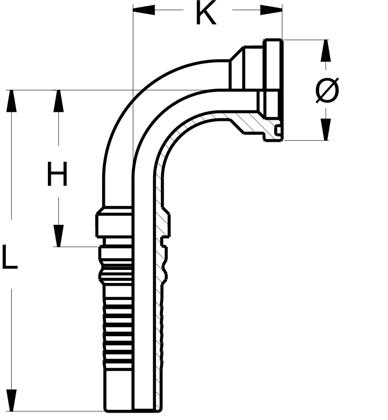 SFS-S 90Ø 6000 PSI 1 1/4" DN 3