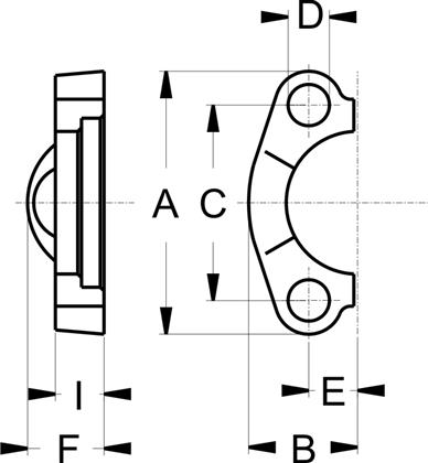 FHL 3000 PSI 1/2" FL-HAELFTEN