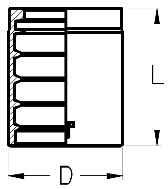 Fassung 1 SC/1 SN-K/ DN 20