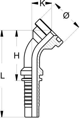 SFL 45Ø 3000 PSI 1 1/4" DN 32