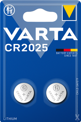Knopfzelle CR2025 2er SB