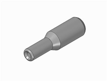 Isolierhülse für Buchsenkontakt
