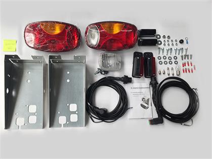 Leuchtenhalter mit  Rückleuchten Bs