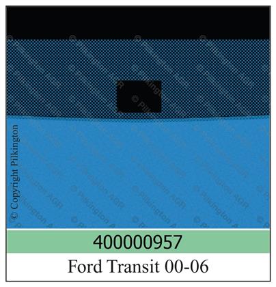 Frontscheibe glasklar Ford