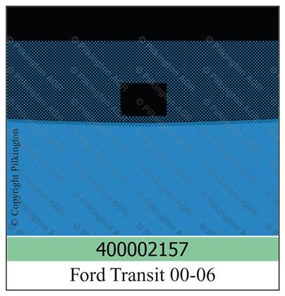 Frontscheibe glasklar Ford