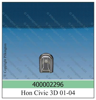 Frontscheibe grün Honda
