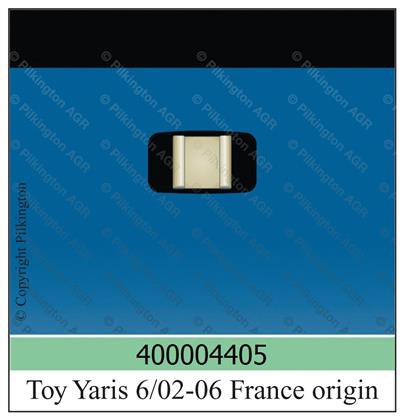 Frontscheibe grün Toyota