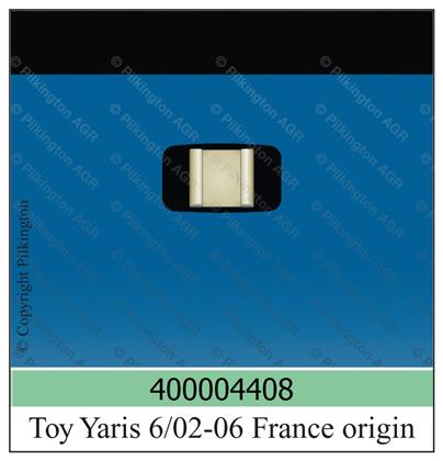 Frontscheibe grün Toyota