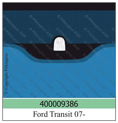 Frontscheibe glasklar Ford