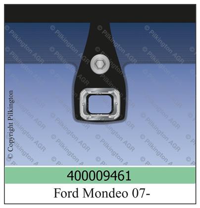 Frontscheibe grün Sensorvorb. Ford