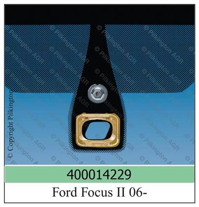 Frontscheibe blau Sensorvorb. Ford