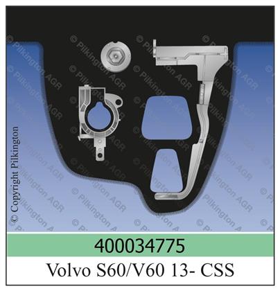 Frontscheibe grün Sensorvorb. Volvo