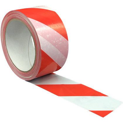 Warnband rot-weiß 50mmx66m