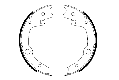 Bremsbackensatz Trommelbremse
