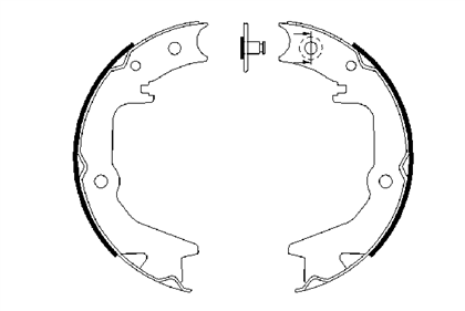 Bremsbackensatz Trommelbremse