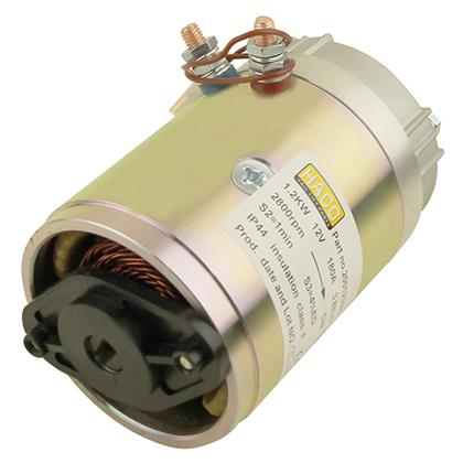 Motor 1,2kW 12V Ö F CW HACO
