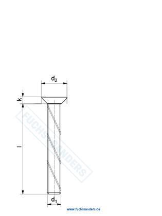Schneidschraube M8X50 VZ