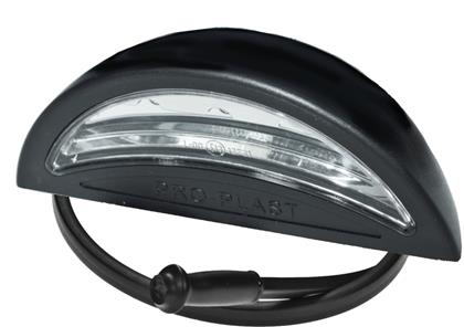 LED-Kennzeichenleuchte Pro-Rechts g 12 Volt