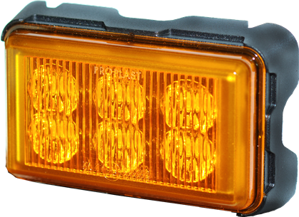 LED Kennleuchte Gelb, Ece R65, Aufbauv.