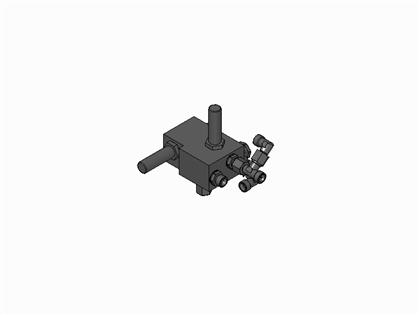 Ventilblock Bg für Hydr. Ausfahren