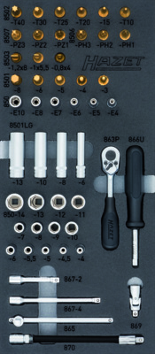 Steckschluesselsatz 1/4" 50tlg