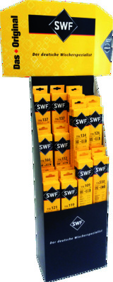 Wischblatt Display