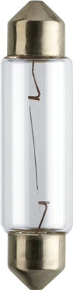 Lampe 12V C10W