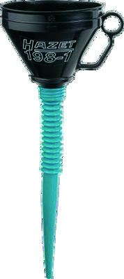 Trichter mit flexiblem Schlauch