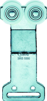 Edscha-Doppelrolle Gekröpft