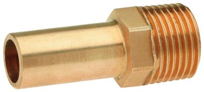 Druckluftrohrverbinder Messing