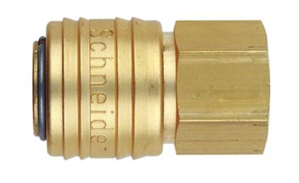 Druckluftkupplung mit Innengewinde