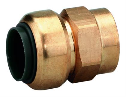 Druckluftrohrverbinder Messing