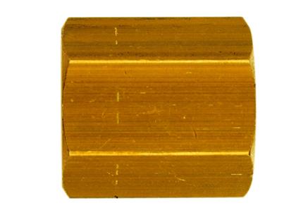 Druckluftrohrverbinder Messing