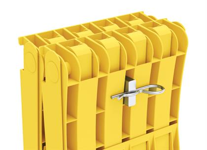 Unterlegkeilhalter für 2 Keile
