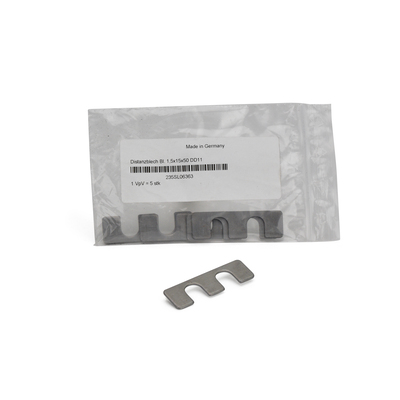 DISTANZBLECH BL. 1,5x15x50