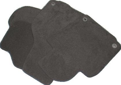 Fußmattensatz Textil schwarz