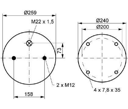 Federbalg, Luftfederung