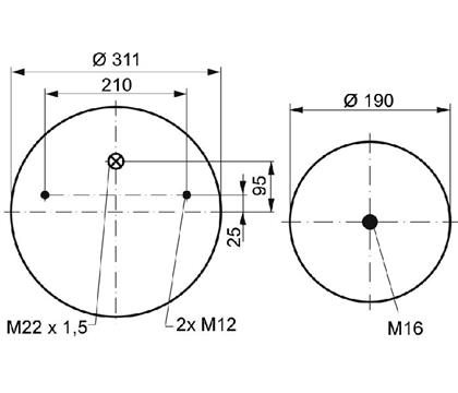 Federbalg, Luftfederung