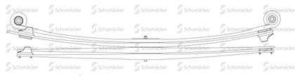 Hinterfeder Mercedes